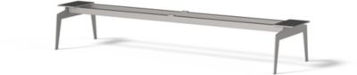 Pied de sol MELICONI 206-Vintage silver-160TL (meuble 160cm)