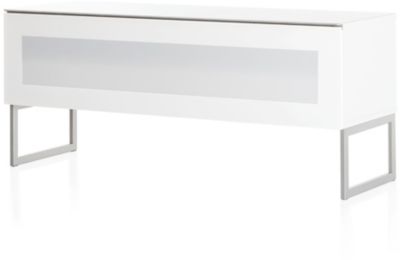 Meuble TV MELICONI Valence 120 cm blanc