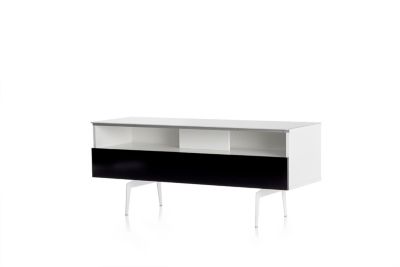 Meuble TV MELICONI Salamanque 120 cm blanc