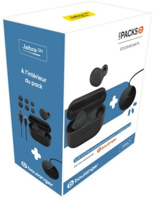 Ecouteurs sport JABRA Elite 8 Active Noir + socle de charge