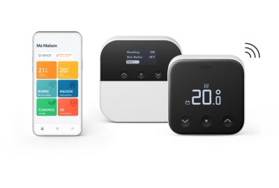 Thermostat connecté TADO Kit X sans fil et optimiseur de PAC