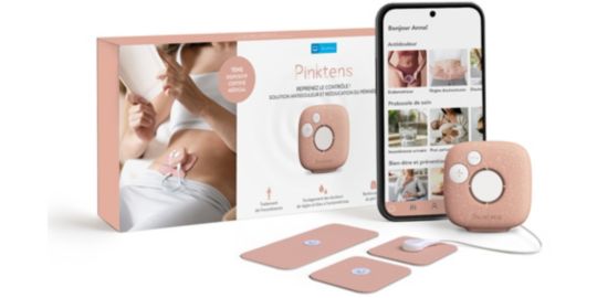 Appareil électrostimulation BLUETENS Pinktens
