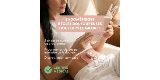 Appareil électrostimulation BLUETENS Pinktens