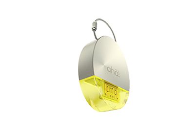 PORTE CLE WISTIKI géoloc. Jaune by Starck aha!