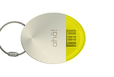 PORTE CLE WISTIKI géoloc. Jaune by Starck aha!