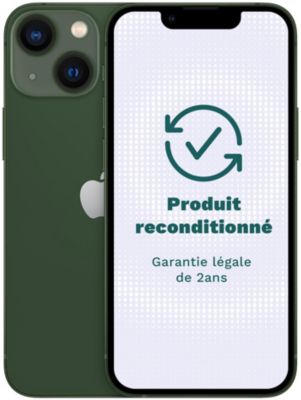 Smartphone APPLE iPhone 13 mini Vert 128Go Très Bon État - Reconditionné
