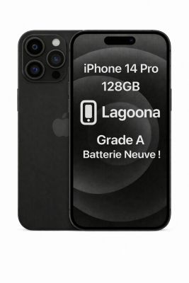 Smartphone APPLE iPhone 14 ProMinuit 128Go Batterie Neuve Reconditionné