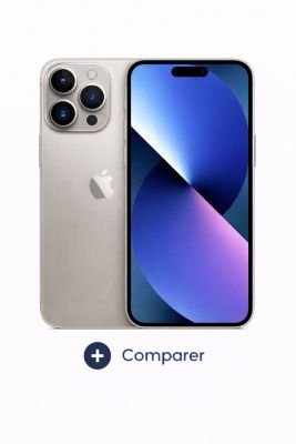 Smartphone APPLE iPhone 15 ProTitNat 256Go Batterie Neuve Reconditionné