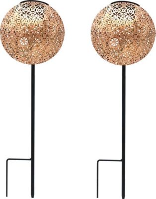 Balise solaire LUMISKY style oriental lot de 2 Balise solaire LUMISKY style oriental lot de 2