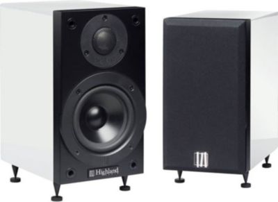 Enceinte bibliothèque HIGHLAND Oran 4301 Blanc laqué