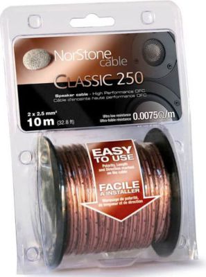 Câble enceinte NORSTONE Classic CL250 (10m) Câble enceinte NORSTONE Classic CL250 (10m)