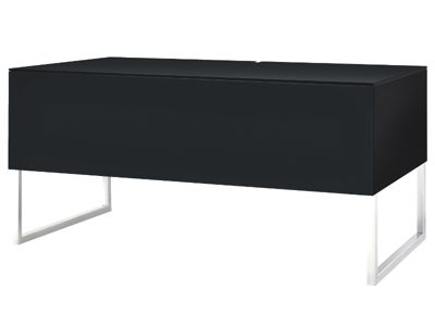 Meuble TV NORSTONE Khalm noir 1ml Meuble TV NORSTONE Khalm noir 1ml