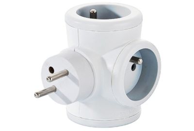 Multiprise WATT AND CO rotative 3x16A Blanc
