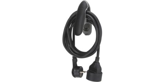 Rallonge WATT AND CO design clip 3m noir