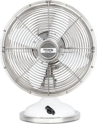 Ventilateur H.KOENIG JOE50 BLANC