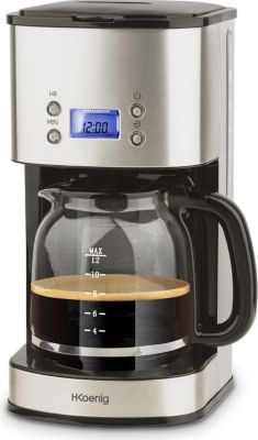 Cafetière filtre H.KOENIG MG30 inox