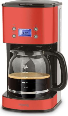 Cafetière filtre H.KOENIG MG30  rouge