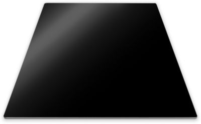 Planche de protection cuisson PEBBLY pour plaque 50x28cm, noire