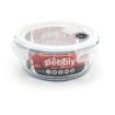 Boîte hermétique PEBBLY ronde en verre borosilicate 950ml