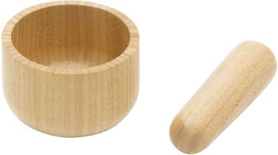 Mortier PEBBLY Set pilon & mortier - naturel