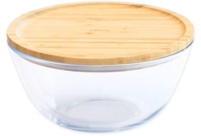 Boîte alimentaire PEBBLY Bol a mixer rond 1.6L avec couvercle