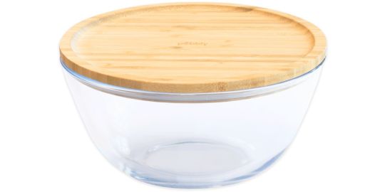 Boîte alimentaire PEBBLY Bol a mixer rond 2.6 L avec couvercle