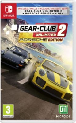 Jeu Switch JUST FOR GAMES Gear Club Unlimited 2 Porsche Edition Jeu Switch JUST FOR GAMES Gear Club Unlimited 2 Porsche Edition
