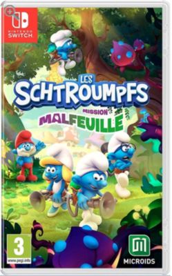 Jeu Switch MICROIDS LES SCHTROUMPFS MISSION