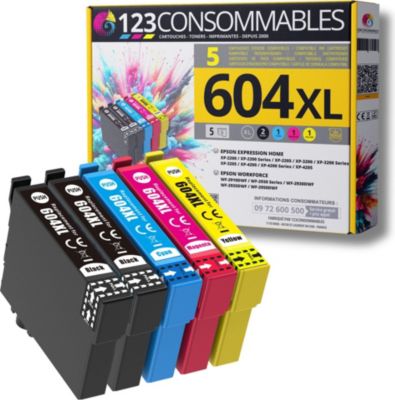 123CONSOMMABLES EPSON 604 XL - Ananas