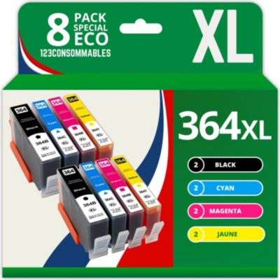 Cartouche d'encre 123CONSOMMABLES HP 364