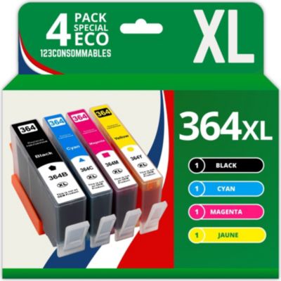 Cartouche d'encre 123CONSOMMABLES HP 364