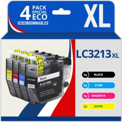 Cartouche d'encre 123CONSOMMABLES BROTHER LC3211 / LC3213
