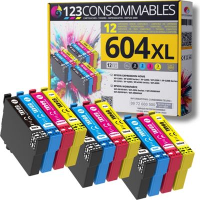 123CONSOMMABLES EPSON 604 XL - Ananas