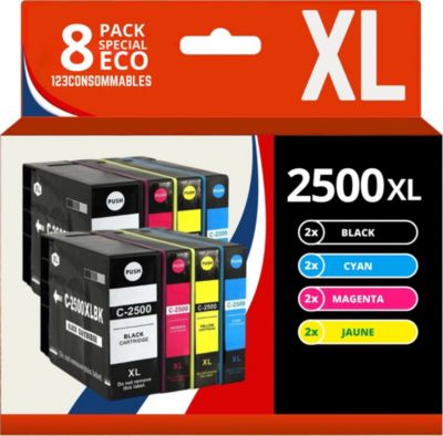 Cartouche d'encre 123CONSOMMABLES CANON PGI2500