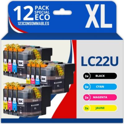 123CONSOMMABLES BROTHER LC22U