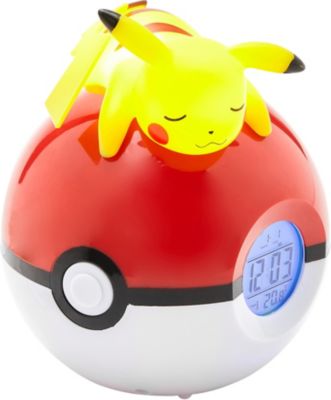 Lampe pikachu et enceinte pokeball - jouéclub