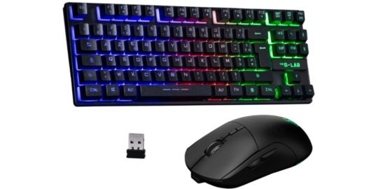 Pack clavier et souris gamer THE G-LAB COMBO OXYGEN EX