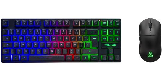 Pack clavier et souris gamer THE G-LAB COMBO OXYGEN EX