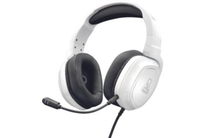 Casque gamer THE G-LAB KORP BARIUM Blanc