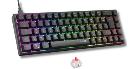 Clavier gamer THE G-LAB KEYZ TITAN B FR