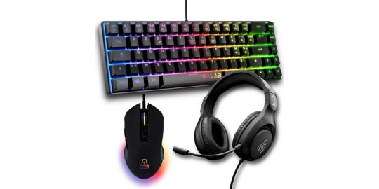 Clavier gamer THE G-LAB Combo Hydrogen 3 en 1