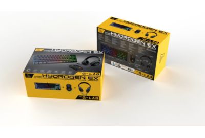 Clavier gamer THE G-LAB Combo Hydrogen 3 en 1