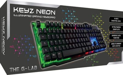 Clavier gamer THE G-LAB KEYZ-NEON French Layout