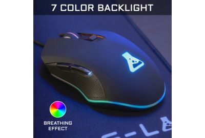 Souris Gamer Filaire THE G-LAB KULT-HELIUM