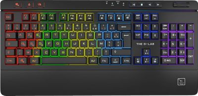 Clavier gamer THE G-LAB GLAB-KEYZ-TITANIUM