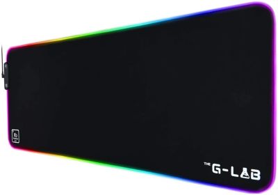 Tapis De Souris Gaming Rvb Xxl The G-Lab Pad Rubidium Noir