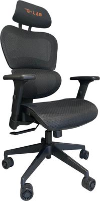 Siège gamer THE G-LAB K-SEAT RHODIUM Neutron Noir
