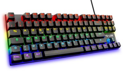 Clavier gamer THE G-LAB KEYZ MERCURY FR NOIR