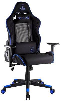 Chaise gaming THE G-LAB KS OXYGEN XL BLEU