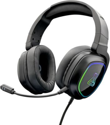 Casque gamer THE G-LAB KORP RADIUM NOIR
